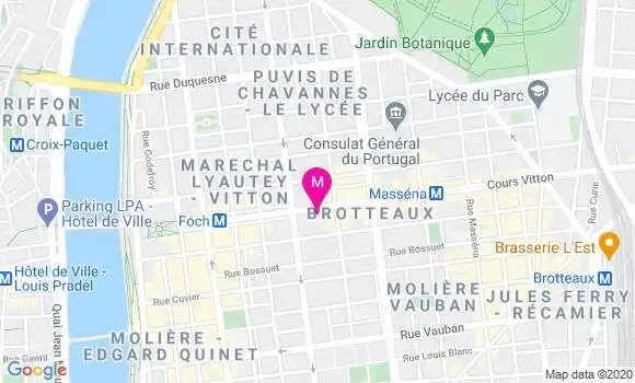 Localisation Dr Catherine Robin