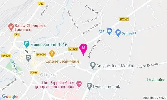 Localisation Dr Yves Delval