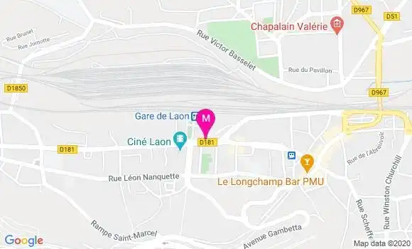 Localisation Dr Sophie Bricout Jacquemin