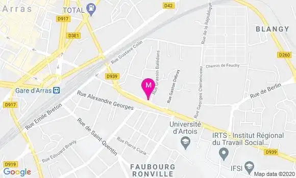 Localisation Dr Pierre Jean Bodiou