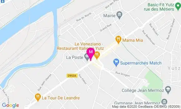 Localisation Dr Catherine Bodart