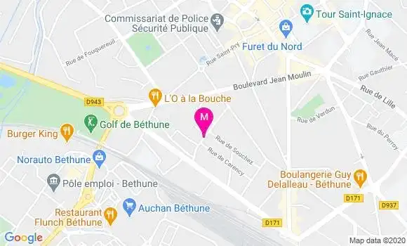Localisation Dr Eric Cardot