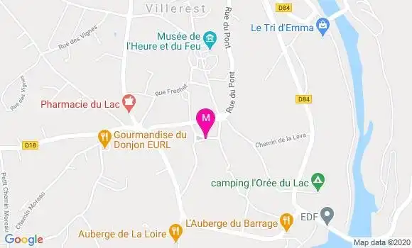 Localisation Dr Martine Giry