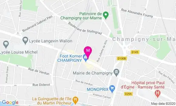 Localisation Dr Jean Michel Collin