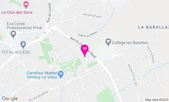 Localisation Dr Remy Beau