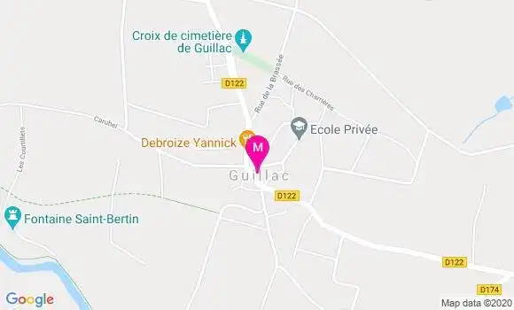 Localisation Dr Anne Loren Jaudon