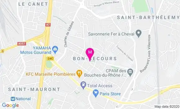 Localisation Dr Christine Antoine