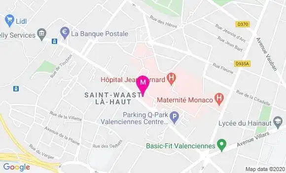 Localisation Dr Thomas Gey
