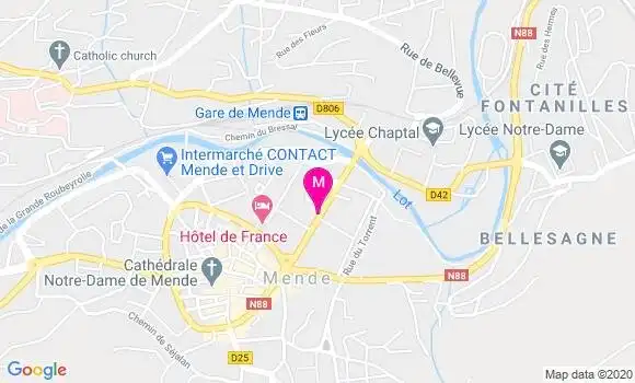 Localisation Dr Kris Van Oortegem