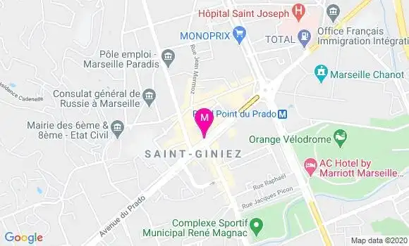 Localisation Dr Luc Dussart