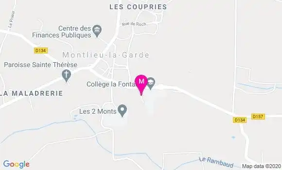 Localisation Dr Maryvonne Sudrie Barbotin