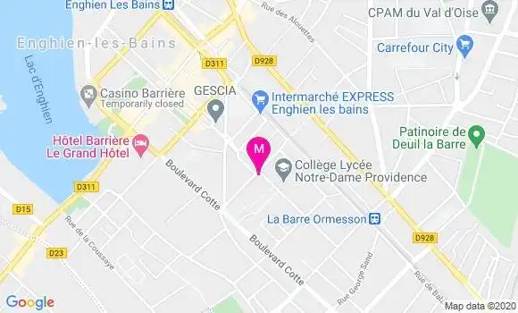 Localisation Dr Jean Edouard Levy