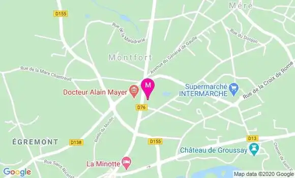 Localisation Dr Nicolas Gorodetzky