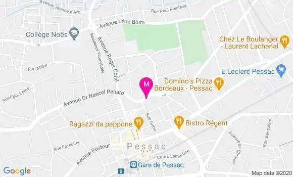 Localisation Dr Jean Marc Pontaut