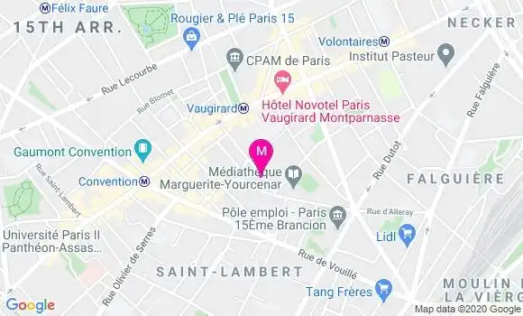 Localisation Dr Patrick Montgermont