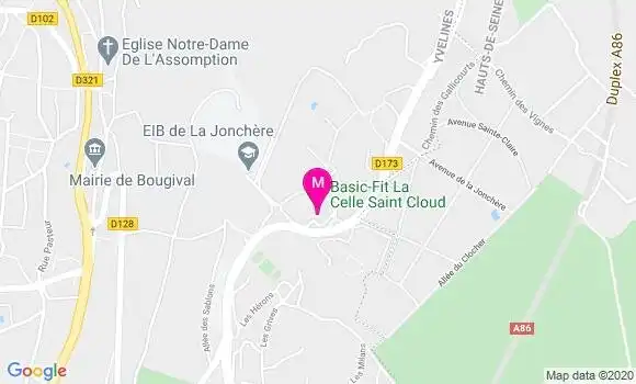 Localisation Dr Philippe Heyraud