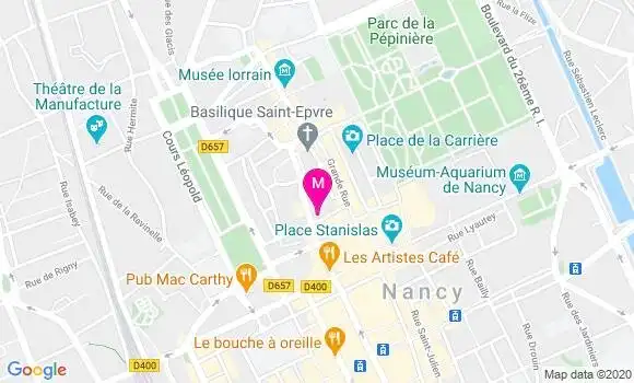 Localisation Dr Didier Beckerich