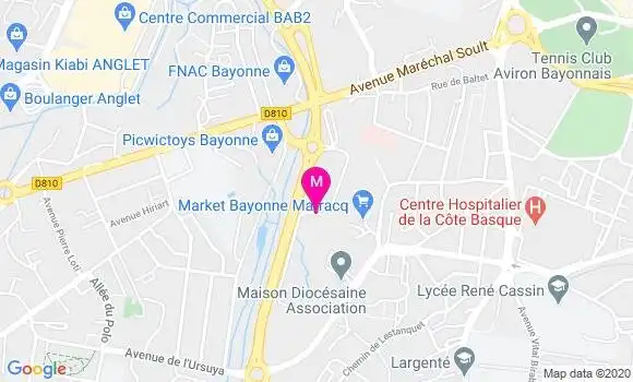 Localisation Dr Bruno Cordon