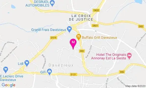 Localisation Dr Pierre Jay