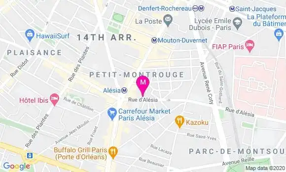 Localisation Dr Louis Dubertret