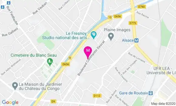 Localisation Dr Philippe Modiano