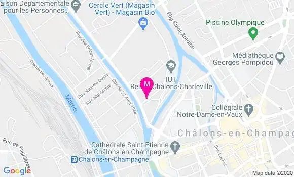 Localisation Dr Eric Moreau