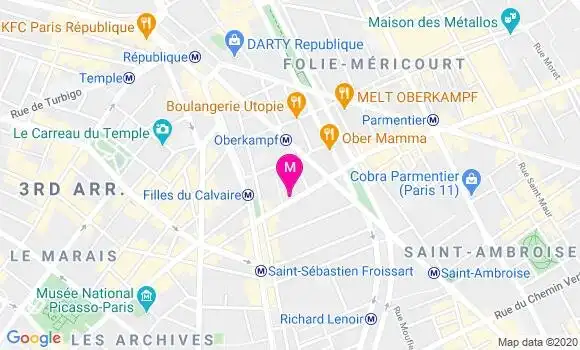 Localisation Dr Nourith Sekroun