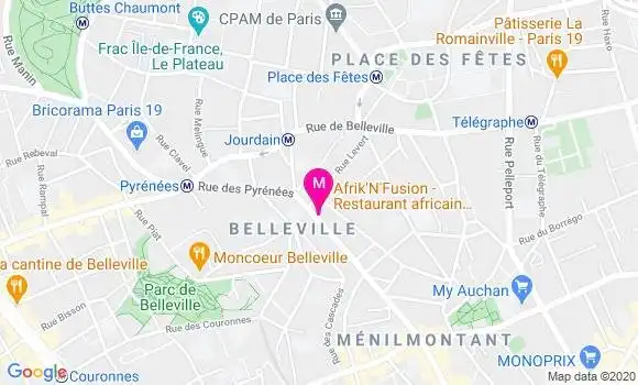 Localisation Dr Laurent Feldmann