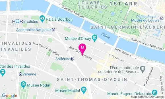 Localisation Dr Gilles Degois