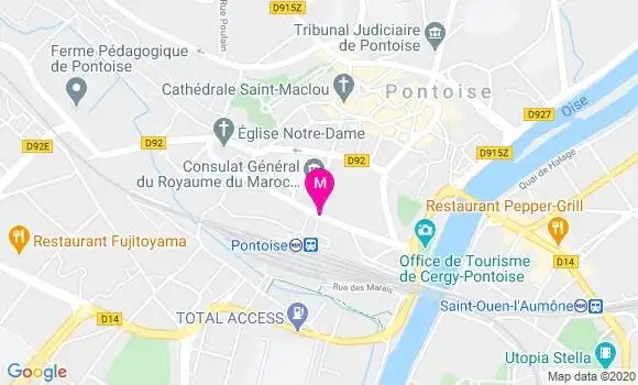 Localisation Dr Philippe Beaulieu