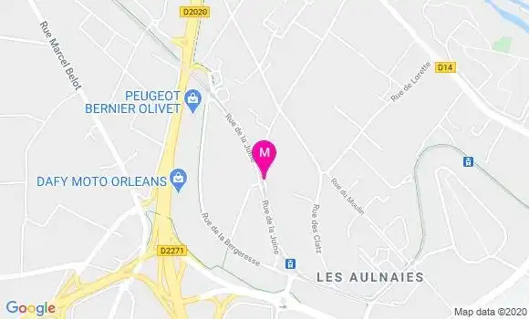 Localisation Dr Florence Lauberty Thomas