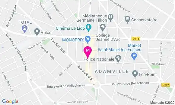 Localisation Dr Michel Assous