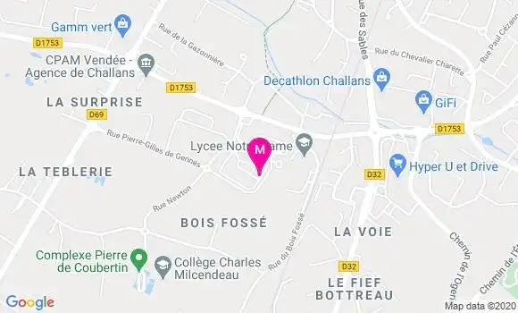 Localisation Dr Marc Patarin