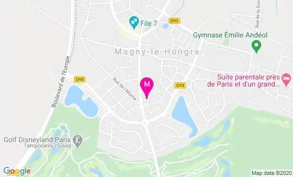 Localisation Dr Sylvain Buchert