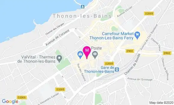 Localisation Dr Philippe Lenvers
