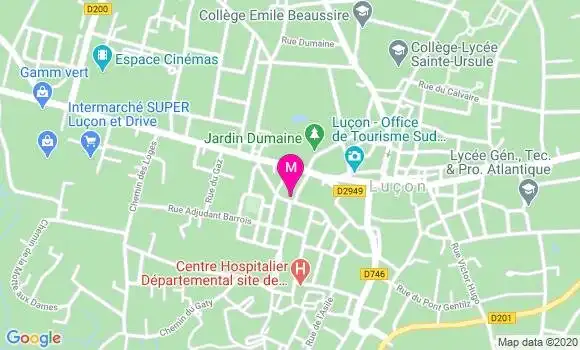 Localisation Dr Jérôme Lonceint