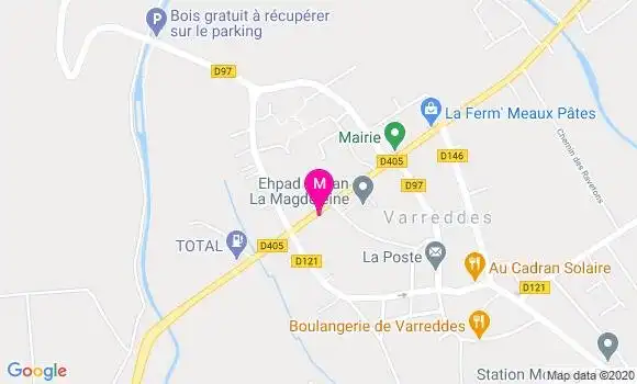 Localisation Dr Muriel Goudier Lecomte