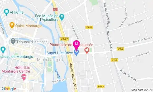 Localisation Dr Olivier Strasman