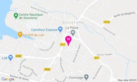 Localisation Dr Christel Gachen Coy