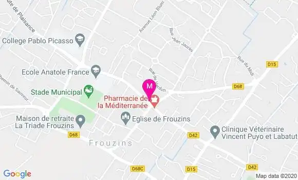 Localisation Dr Bruno Marty