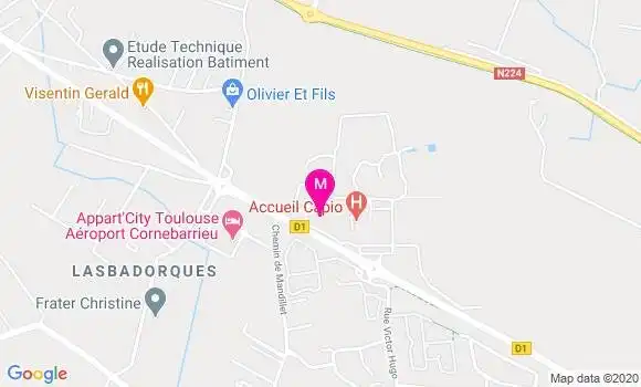 Localisation Dr Pascal Debove
