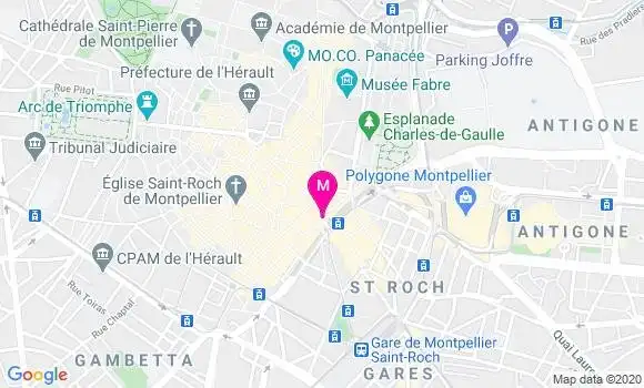 Localisation Dr Fabienne Vervat