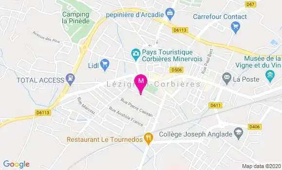 Localisation Dr Philippe Louchard
