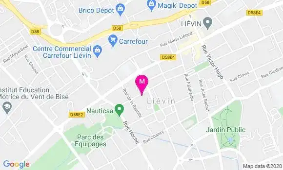 Localisation Dr Fabrice Weppe