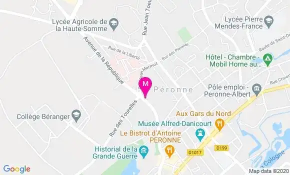 Localisation Dr Pascale Plaquet Camus