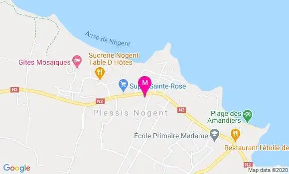 Localisation Dr Ghislaine Parmentier