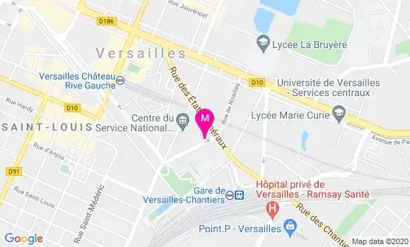 Localisation Dr Stéphanie Hollender Bonneau