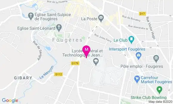 Localisation Dr Pierre Bracq