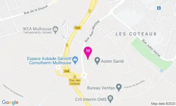 Localisation Dr Etienne Vonesch