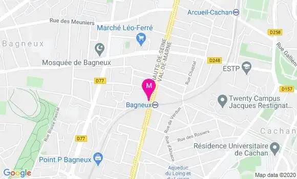 Localisation Dr Yves Taquin